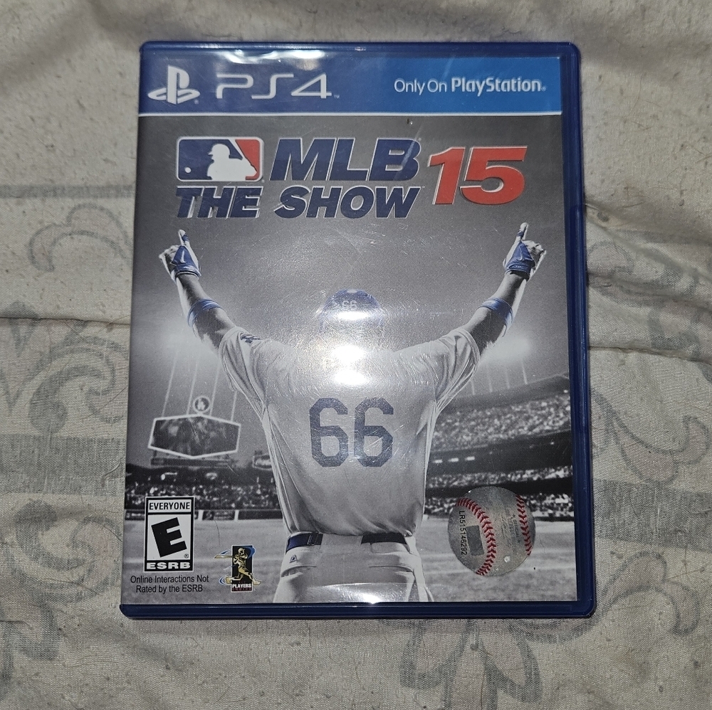 MLB The Show 15 PS4 Yasiel Puig Cover - Original Case!